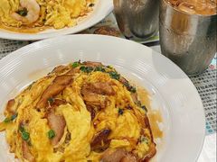 滑牛蝦仁雙拼蛋飯-旺记冰室(九龙中心大厦店)