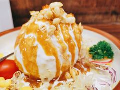 炸温泉蛋土豆泥沙律-仙隐小鹿中華の日料(正弘城店)