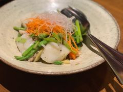 松露酱露筍炒带子-中國藍-梁子庚餐廳