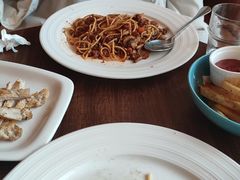 蘑菇培根意面-Me&Joe意大利面·珍珠奶茶(鲁班路店)