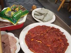 麻辣牛肉片-锅首鲜品火锅(鸳鸯店)