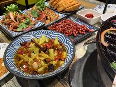 -燚店·铁板鱼蛙·烤肉·烤串(北新桥店)