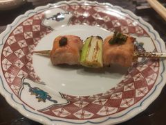 鸡腿肉葱串-辉·四季料亭·怀石料理·深夜食堂烧鸟·Omakase
