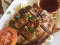-蝶豆花蓝面条