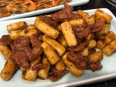 牛肉炒年糕-蟹黄鱼面·锦园(定西路店)