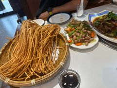 馓子-华盛园卷子王农家菜水库鱼