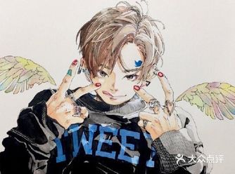 帅气的漫画人物都跑到画纸上啦~