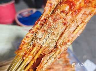 小地摊大味道，特色烤豆皮～