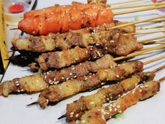 烤羔羊肉串-木屋烧烤(岗顶二店)