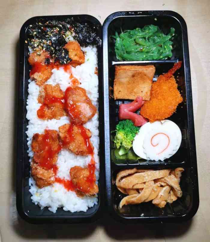 饭丰町精致便当(五角场店)-"这段时间是只能写写外卖了,拿出一个月前.