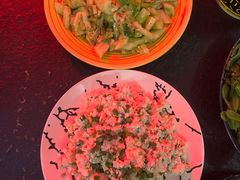 拍黄瓜-赤铁扒拉锅·烤串·烤鸽子