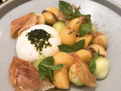 普利亚布拉塔芝士蜜瓜沙拉-O'mills Sourdough Bakery&Bistro(永嘉路店)
