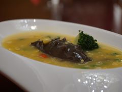 鸡头米炖辽参-玄武苏宁诺富特酒店·紫金轩中餐厅