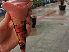 白桃甜筒-肯德基(温州世贸店)