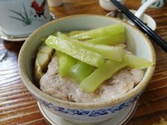 黄花鱼肉饼饭-黄祥华养生堂·炖汤·营养蒸饭(岭南天地店)