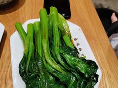 白灼菜心-狮头牌卤味研究所·卤味饭(花城汇南区店)