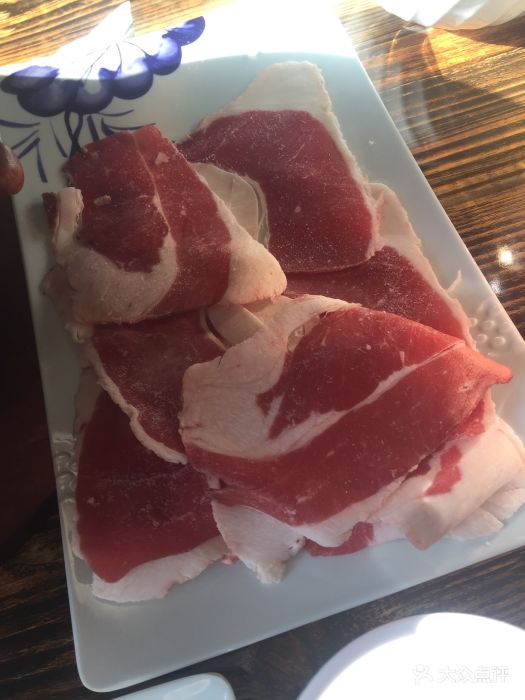 毛家火炉烤肉-牛胸口-菜-牛胸口图片-大庆美食-大众点评网