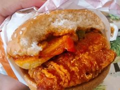 大盘鸡风味麦辣鸡腿汉堡-麦当劳(徐汇漕溪北路百脑汇店)