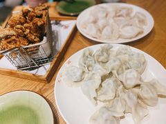 猪肉韭菜虾仁水饺-三合园水饺·青岛菜(五四广场店)