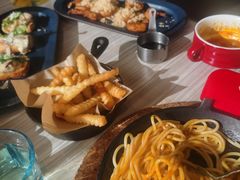 鎏金蟹粉面－鸡汁面-必胜客(紫竹桥苏宁店)