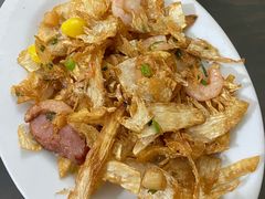 煎笋脯干贝炒虾仁-旧款宁波饭店(华敏世纪广场店)