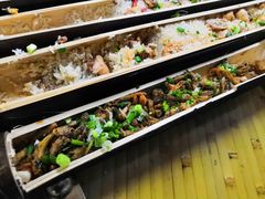 竹筒山坑鱼仔-丰依竹食·老牌竹筒饭