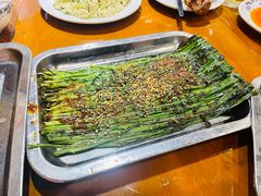 烤韭菜-玫瑰红烤羊排(北新桥三条店)