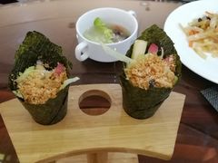 手卷-大佛寺高级素食自助餐厅
