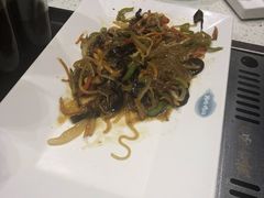 什锦蘑菇炒杂菜-韩时烤肉(丰科万达广场店)