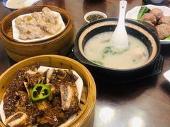 野山椒蒸排骨-山水茶艺馆·点心粤菜·30年老字号