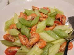 黄瓜炒河小虾-道道鲜·崇明私房菜(五角场店)