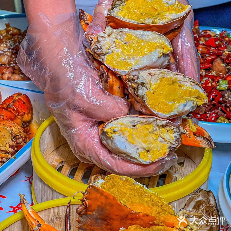 吃海鲜当然来三妹，还不用自己剥壳❗️