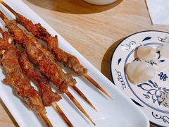 草原羊肉串-秦䩊会·陕西biangbiang面(畹町路店)