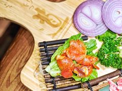 -明洞阿姨·韩式酱蟹烤肉·创意料理(三元桥店)