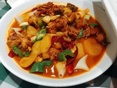 新疆大盘鸡-新疆巴州金丝特餐厅(大钟寺店)