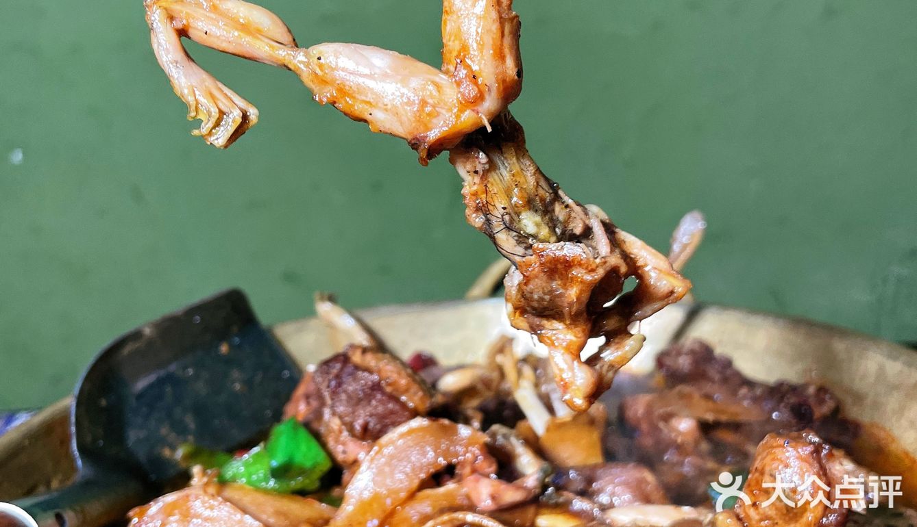 社区旁的宝藏湖北菜!鸭子烧田鸡绝了!