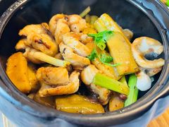 凉瓜豉味海鳗煲-宝丽轩中餐厅BAOLIXUAN