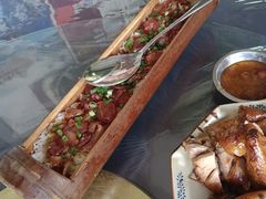 -盛得农家美食·无花果浸鸡·古法烧鸡·竹筒饭(白水寨森林海店)