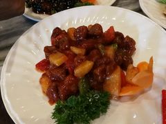 菠萝咕咾肉-功德林(南京西路店)