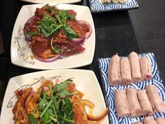 -燚店·铁板鱼蛙·烤肉·烤串(北新桥店)