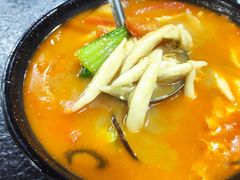 番茄青菜面疙瘩-房记鸭爪爪