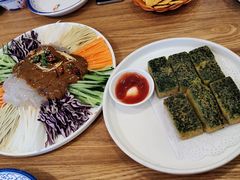 五彩大拉皮-金豆角砂锅焖面(安贞店)