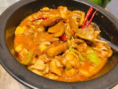 黑松露牛肝菌焖牛蛙-云海肴云南菜(浦江欢乐颂店)