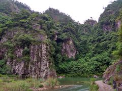 景点-楠溪江石桅岩