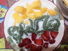 士多啤梨芒果绿茶拉面-甜心妈妈·榴莲星级糖水(北京路总店)