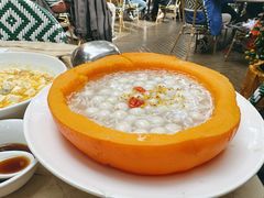 南瓜酒酿小圆子-玫瑰厅上海菜(兴国路店)