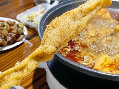 -老红桥炸灌肠牛肚锅烧烤(定福庄店)