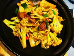 干锅有机花菜-南堂館川菜文化餐厅(天府店)