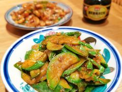 小炒青茄子-肖记公安牛肉鱼杂(田林路店)