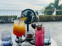 -日落吧·海景咖啡厅·餐酒吧·鸡尾酒·下午茶·乐队表演·浪漫夕阳·三亚文华东方酒店